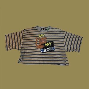 Reworked Cropped Pro-Choice Tee